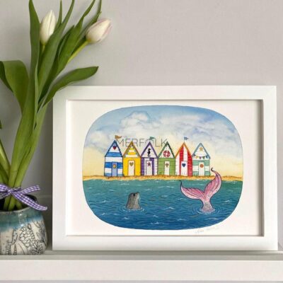 Rainbow Beach huts