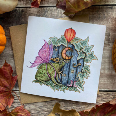 Fairy foor and Toad with wings