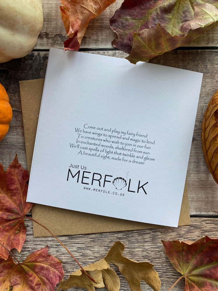 come out and play poem for card