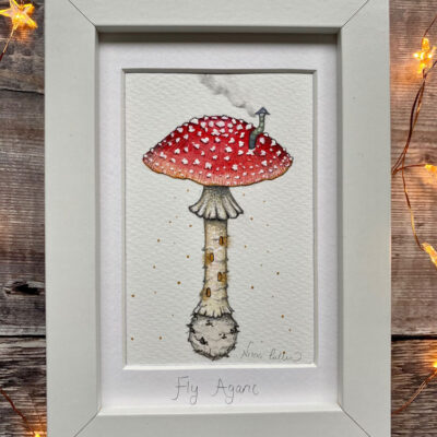 Fly agaric mushroom