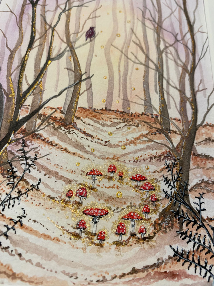 Forest Magic Original Framed Artwork - Image 3