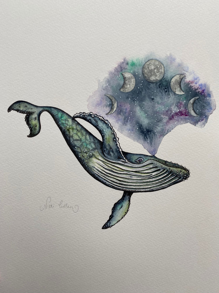 celestial humpback whale full