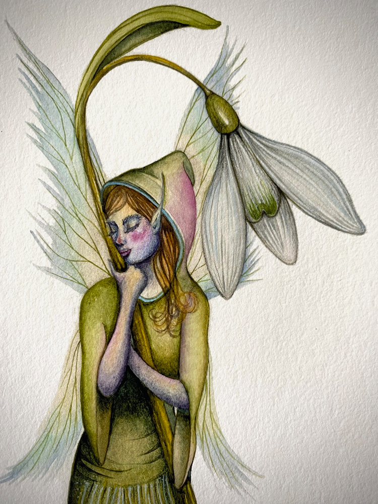 imbolc fairy close up