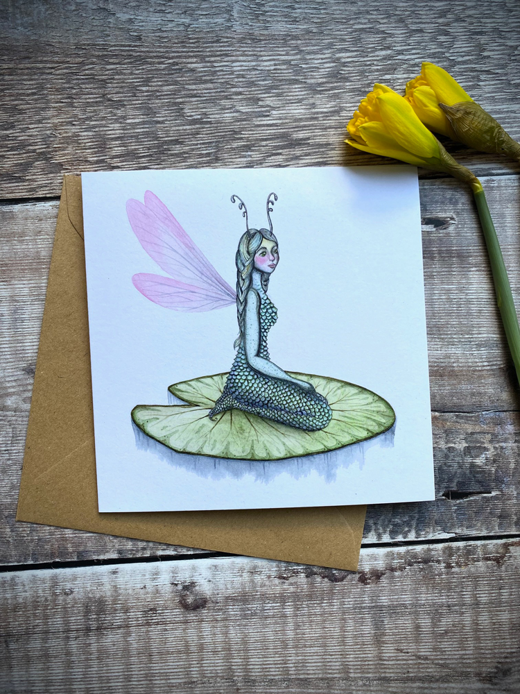 water fairy card